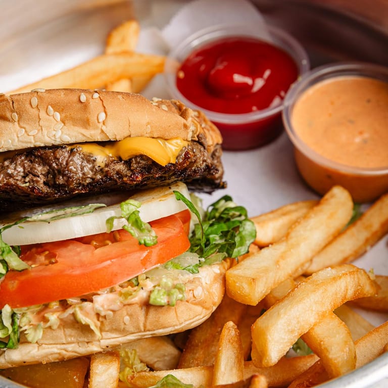 Burgers: American Classics and Creative Twists